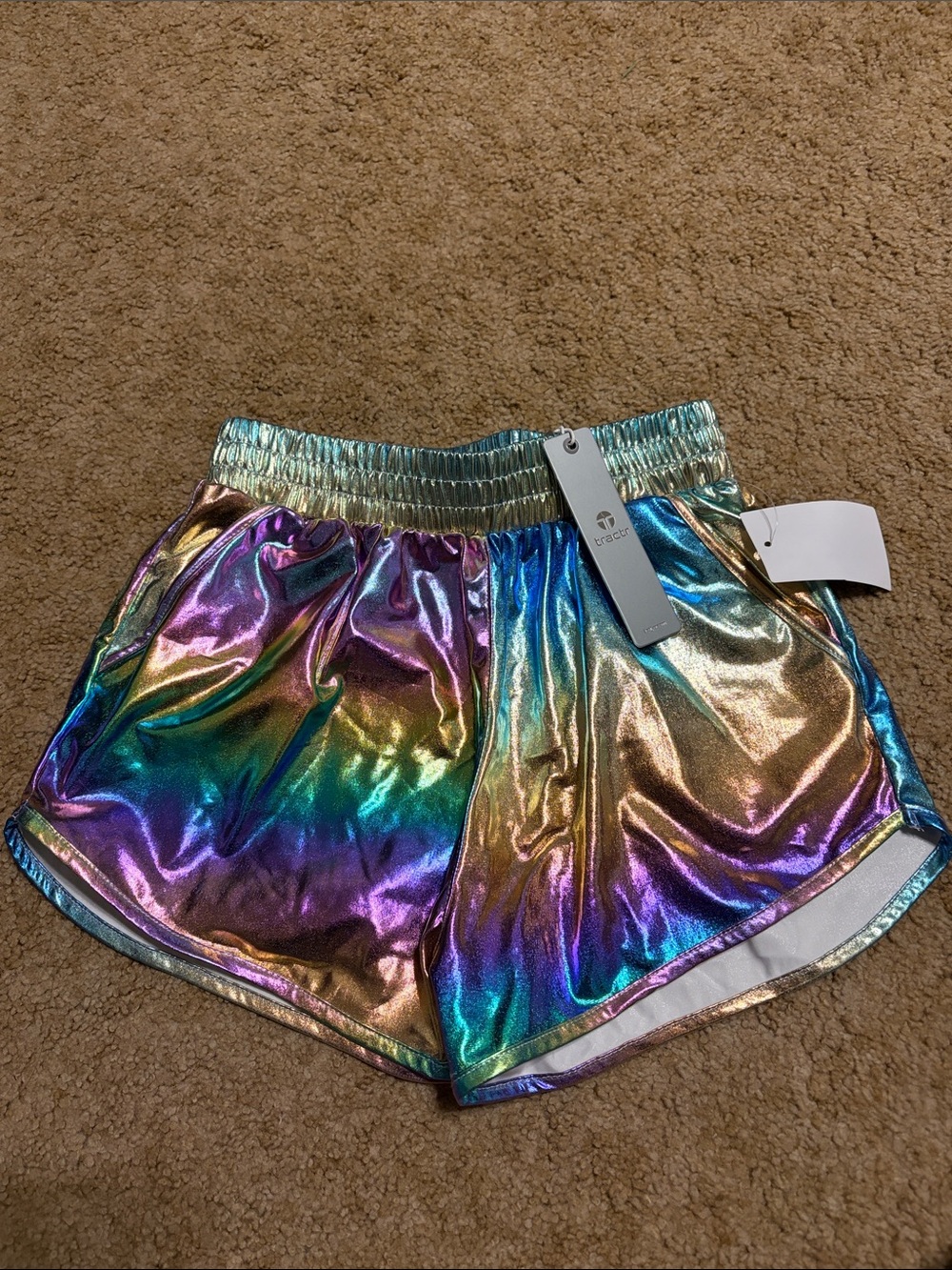 NWT Tractr Rainbow Shorts